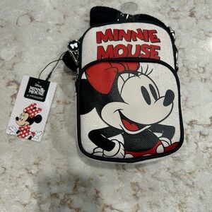 Primark Disney Minnie Mouse Red and Black Crossbody Bag
